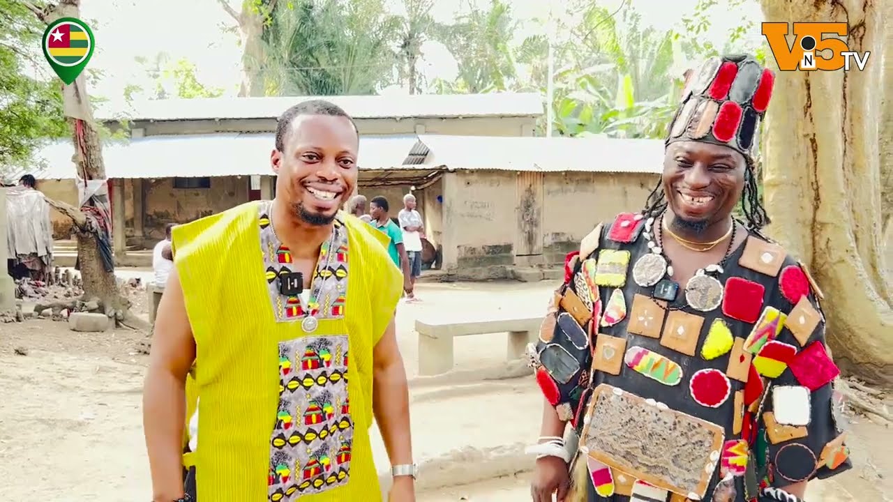 A tour to the most dreadful shrine in Togo west Africa where pegs are used for rituals and sacrifice