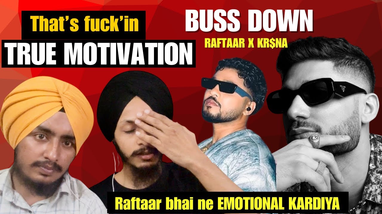 Reaction on KR$NA Ft. RAFTAAR - BUSS DOWN | YOURS TRULY