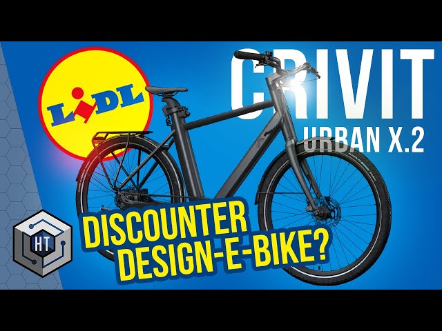 LIDL Crivit X.2 TEST: Urbanes Discounter E-Bike berrascht (REVIEW)