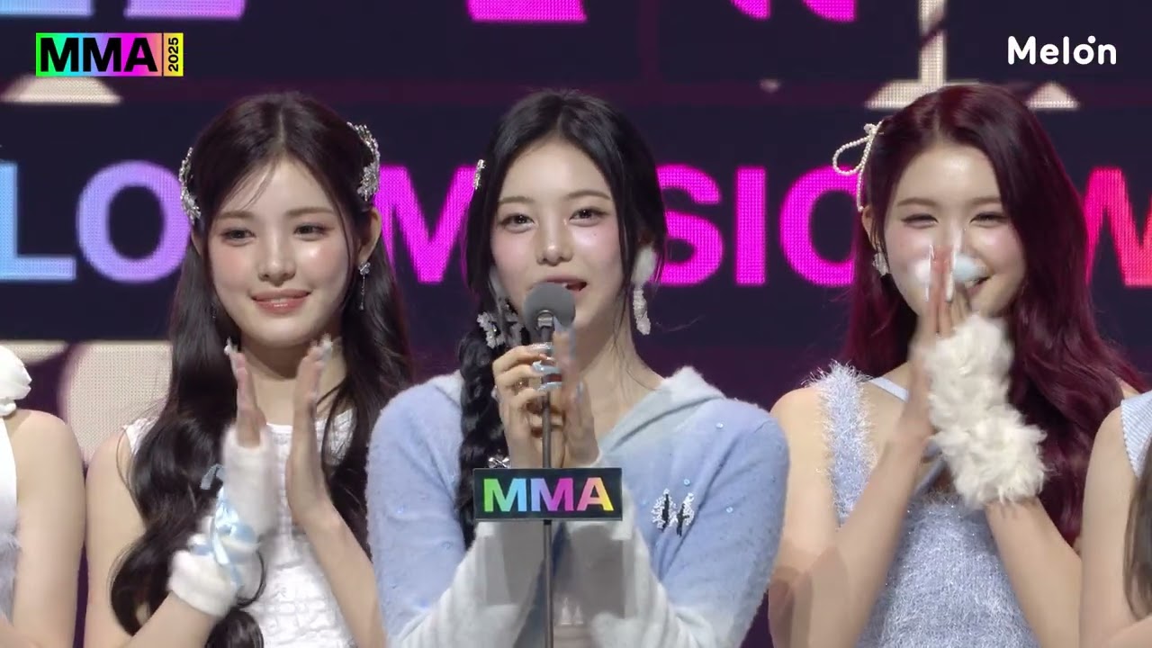 [#MMA2025] Hearts2Hearts (하츠투하츠) - Berriz 글로벌 팬스 초이스 수상소감 | #Hearts2Hearts #하츠투하츠 #멜론뮤직어워드