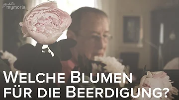 Was nimmt man für Blumen zur Beerdigung?