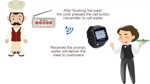 How to use T128 watch receiver single key mode function