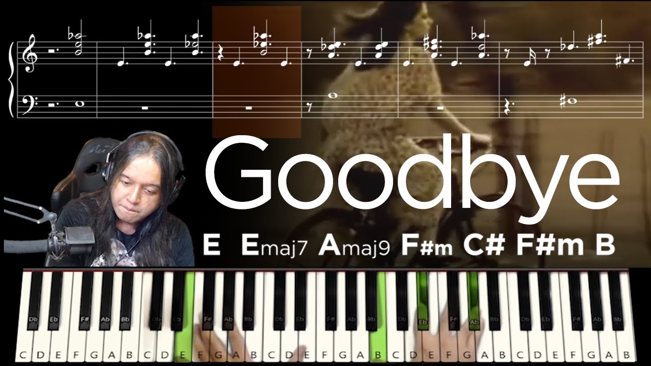 Good Bye - Air Supply (Piano Tutorial) by andredcrow - YouTube