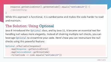 Efficient Null Check in Java 11: Streamline Your Code!