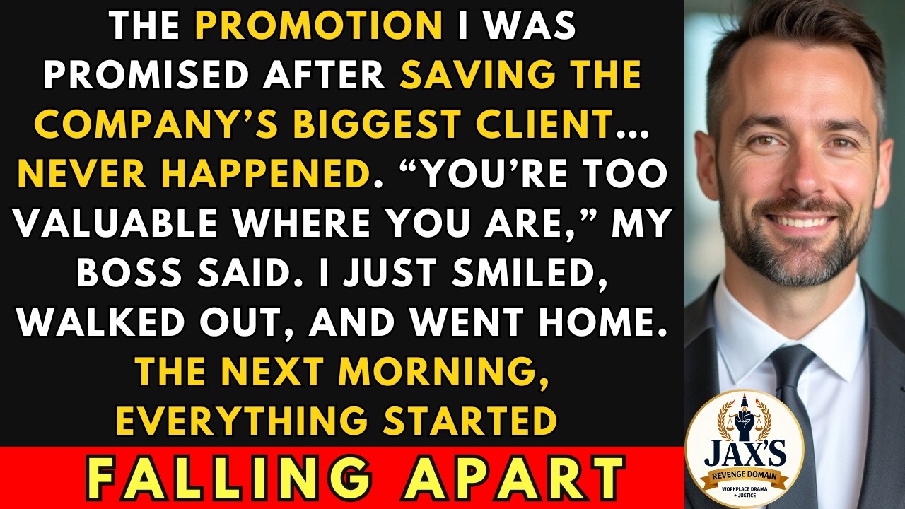 My Boss Promised A Promotion — Then Lied. So I Submitted My Notice… | Corporate Revenge