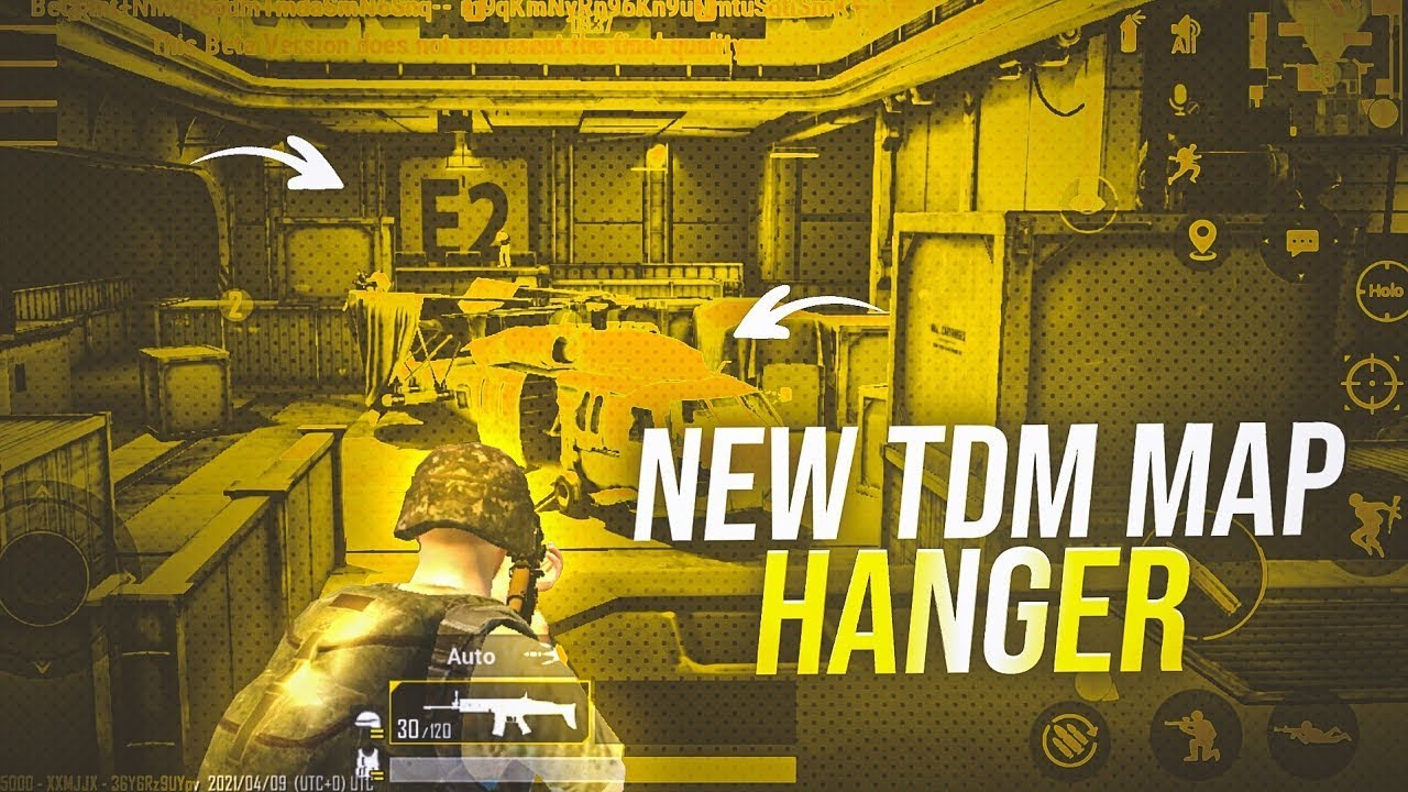 TRYING OUT THIS NEW TDM HANGER MAP...!!