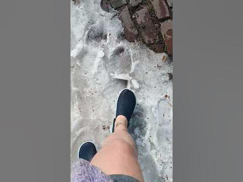 Shorts and Crocs in the Snow - YouTube