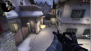 Noob plays csgo with bots