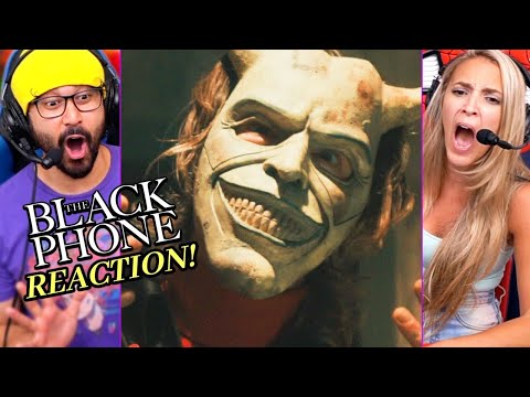 THE BLACK PHONE MOVIE REACTION!! First Time Watching! Full Movie Review | Blumhouse 2022