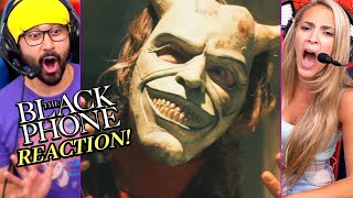 THE BLACK PHONE MOVIE REACTION!! First Time Watching! Full Movie Review | Blumhouse 2022