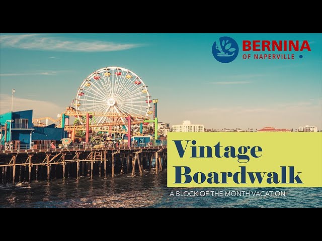 Kimberbell Vintage Boardwalk, Machine Embroidery – Aurora Sewing Center