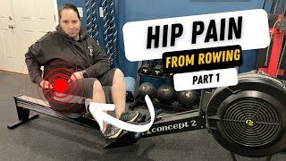 Hip Pain From Rowing Machine - Why It's Happening! - Part 1/3