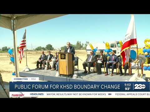 Public forum for KHSD boundary change