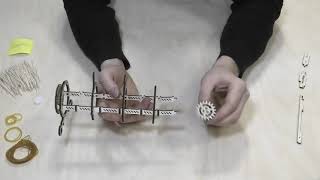 ウッドトリック／Wood Trick 機関車R17 紹介動画Part1 木製3Dパズル