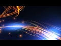 4K Motion Background 2160p Orange Blue Dark Glow Waves Animation