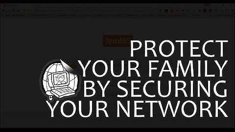 Protect your family with web filtering on your home router - OpenDNS