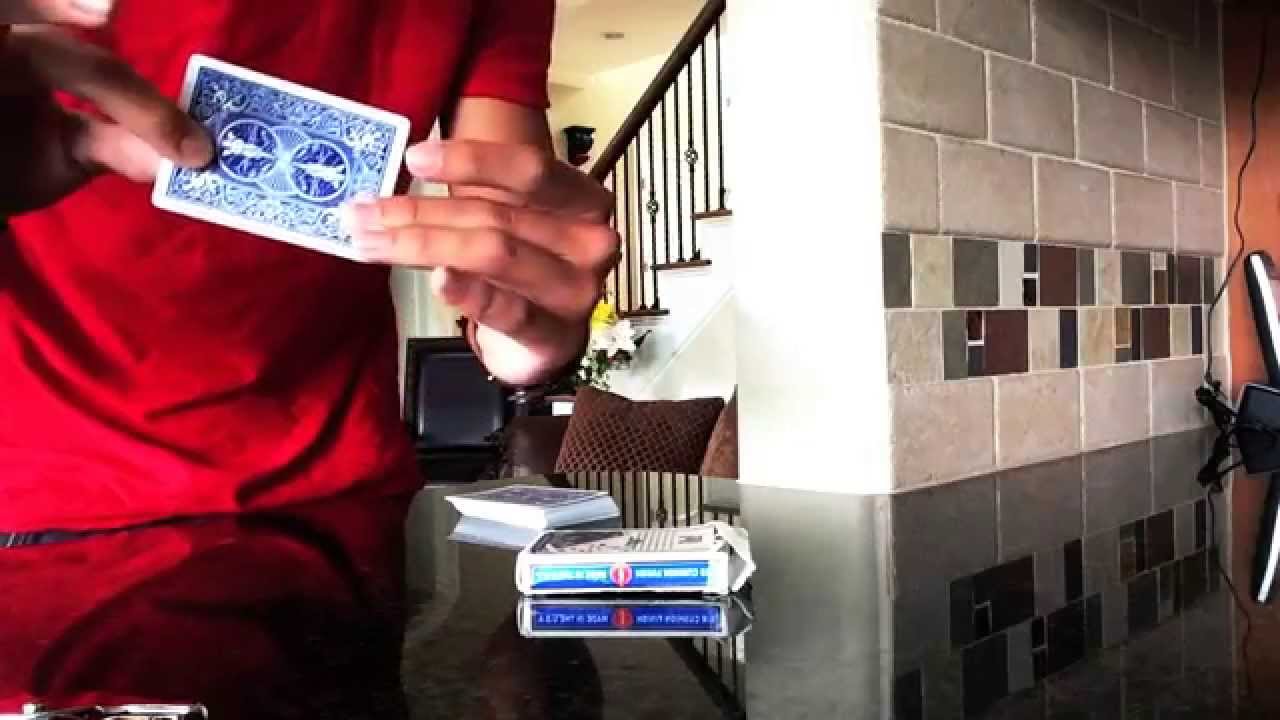 Amazing Moving Hole card trick by Seth Stafford YouTube