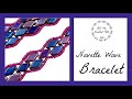 Navette wave bracelet jewelry making off the beaded path