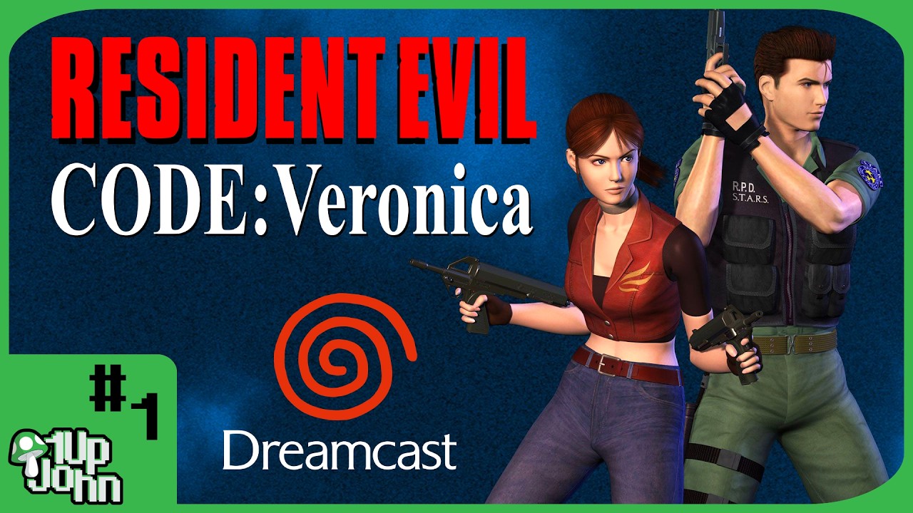 Resident Evil Code Veronica Sega Dreamcast Real Hardware 