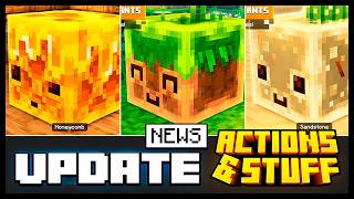NOVA ATUALIZAÇÃO ACTIONS & STUFF 1.11 CHAOS CUBED PARA O MINECRAFT