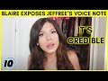 Blaire White Reveals Jeffree Star's Voice Note On James Charles
