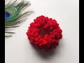 Very less time-consuming crochet Scrunchie | How to crochet a scrunchie |