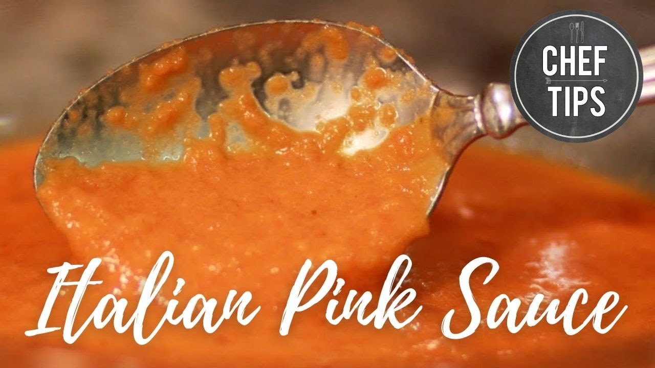 Pink Marinara Sauce - Italian Pink Sauce Recipe - YouTube