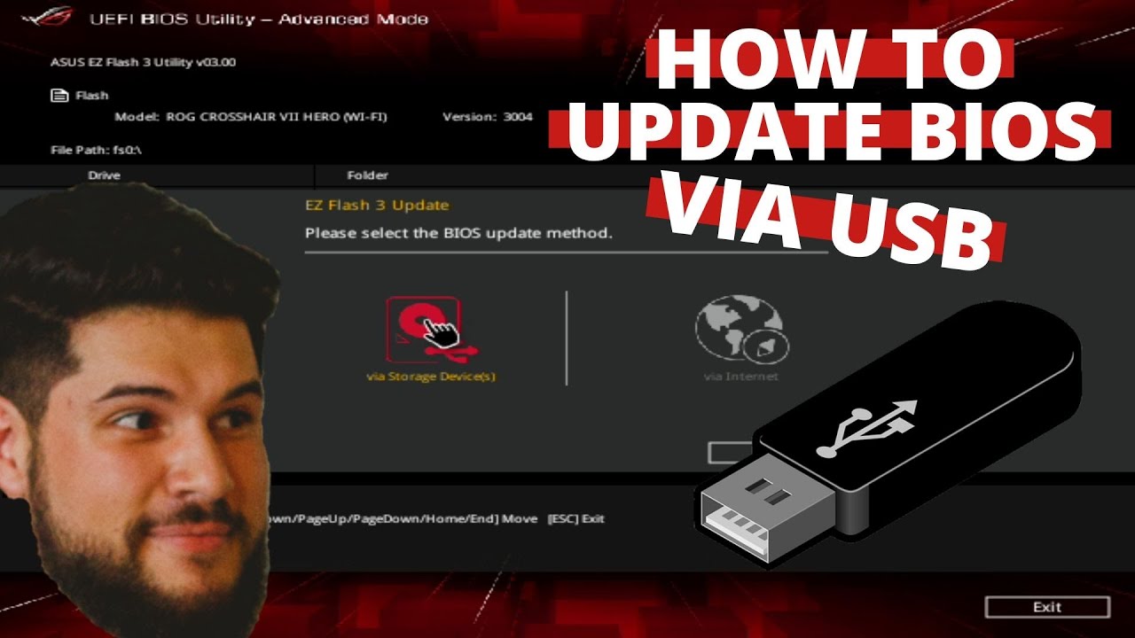 MINUTE MONDAY: How to UPDATE YOUR BIOS via USB - YouTube