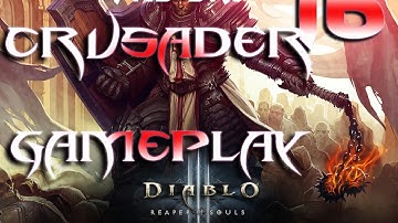 DIablo III Reaper of Souls Beta. Crusader Gameplay part 16 (Act V) The End