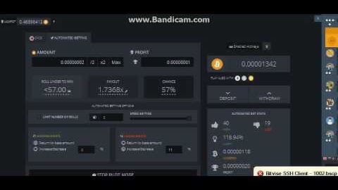 Bitsler Magic Trick Make 10$ Per Day Safest And Fastest (Part 1) N