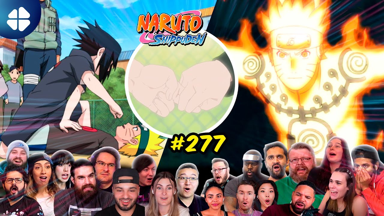 Shippuden Episode 277 Mega Reaction Mashup | ナルト 疾風伝] [海外の反応]