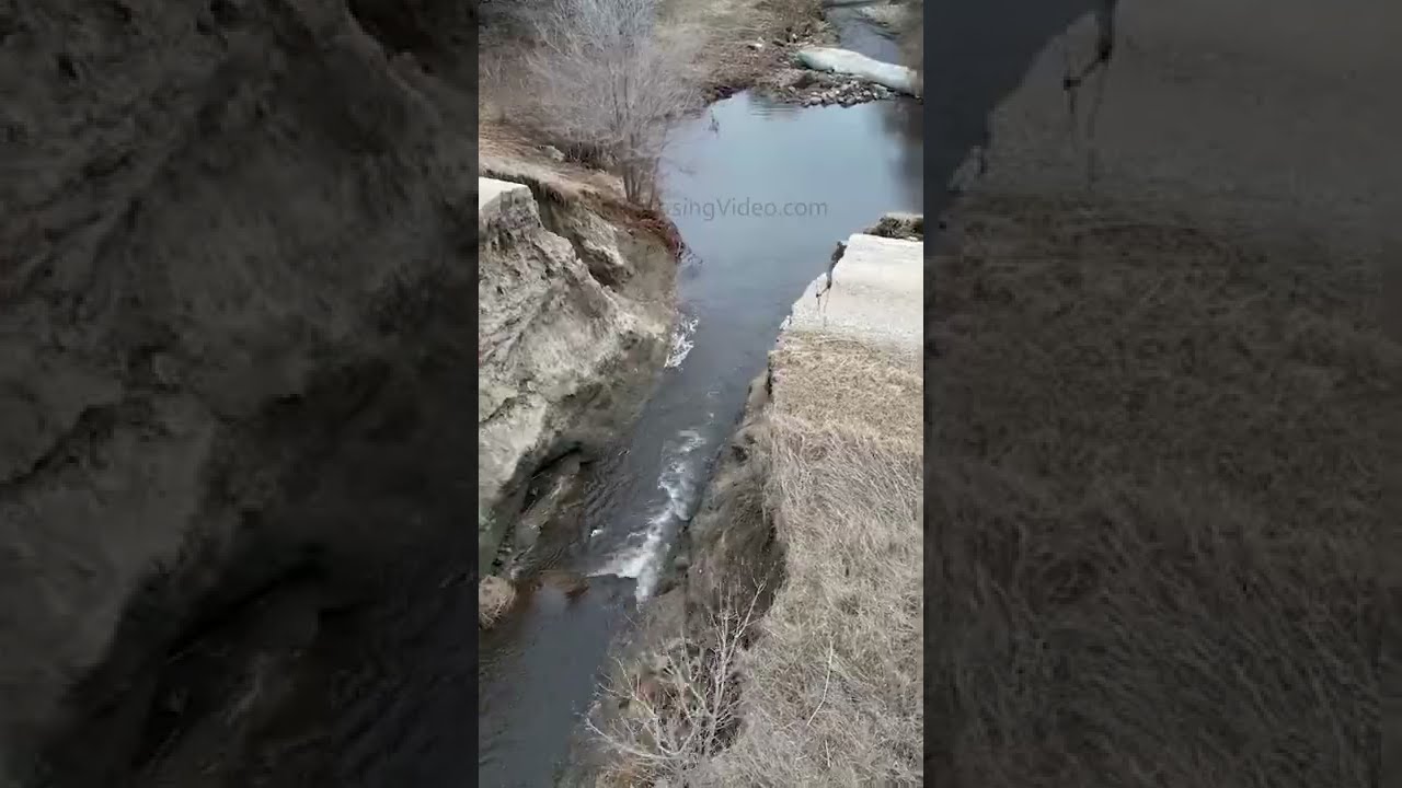 Flooding Causes Roads to Collapse! Red River Basin This Week #shorts