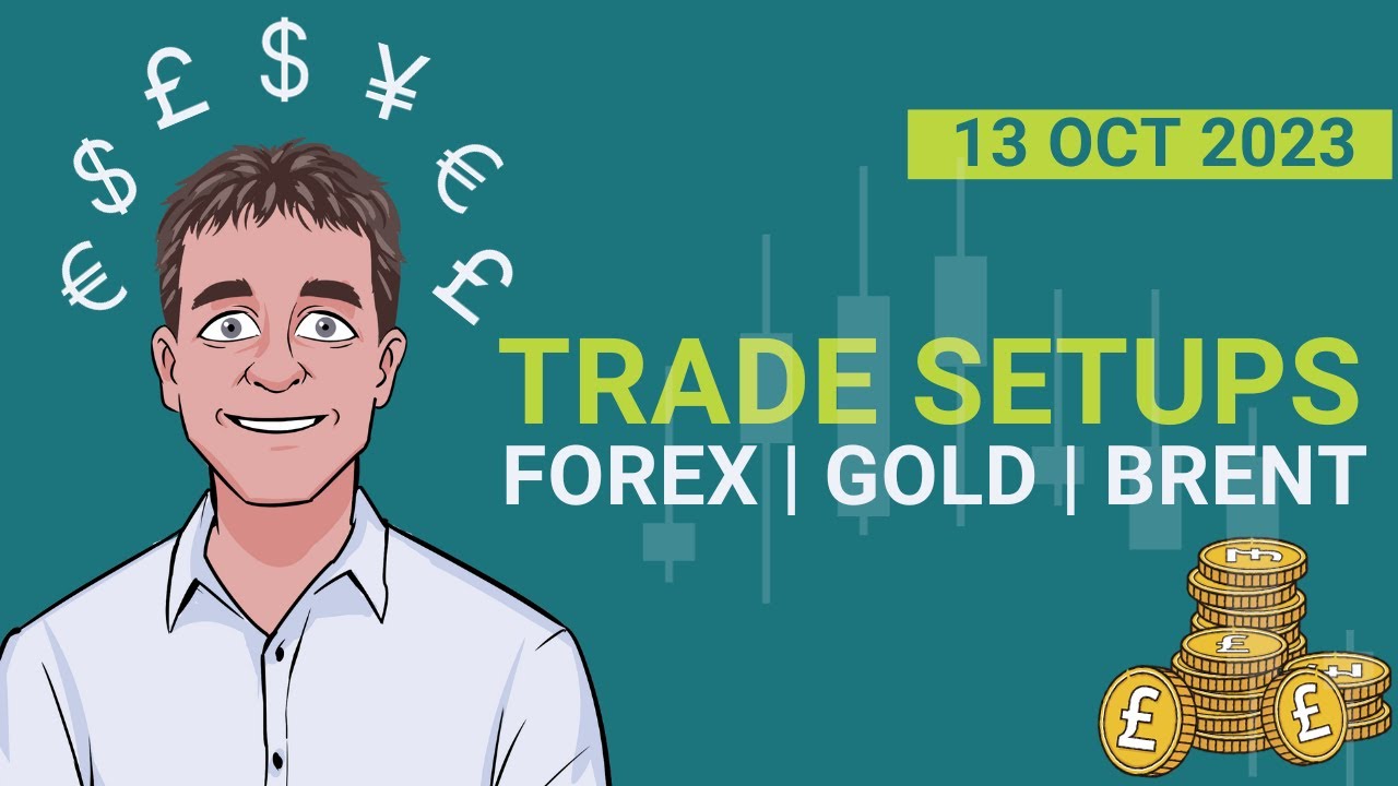 Trade Setups for TODAY Forex, Gold & Brent Oil YouTube