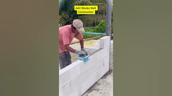 AAC Blocks Wall Construction