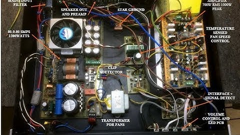 1000 Watt AB CLASS AMPLIFIER