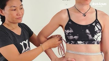 Wetsuit body measurement for women