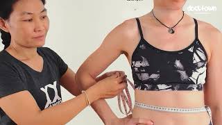 Wetsuit body measurement for women