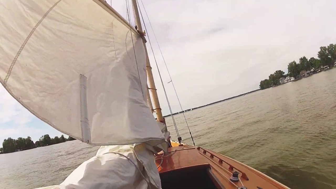 Catboat Evening Sail YouTube