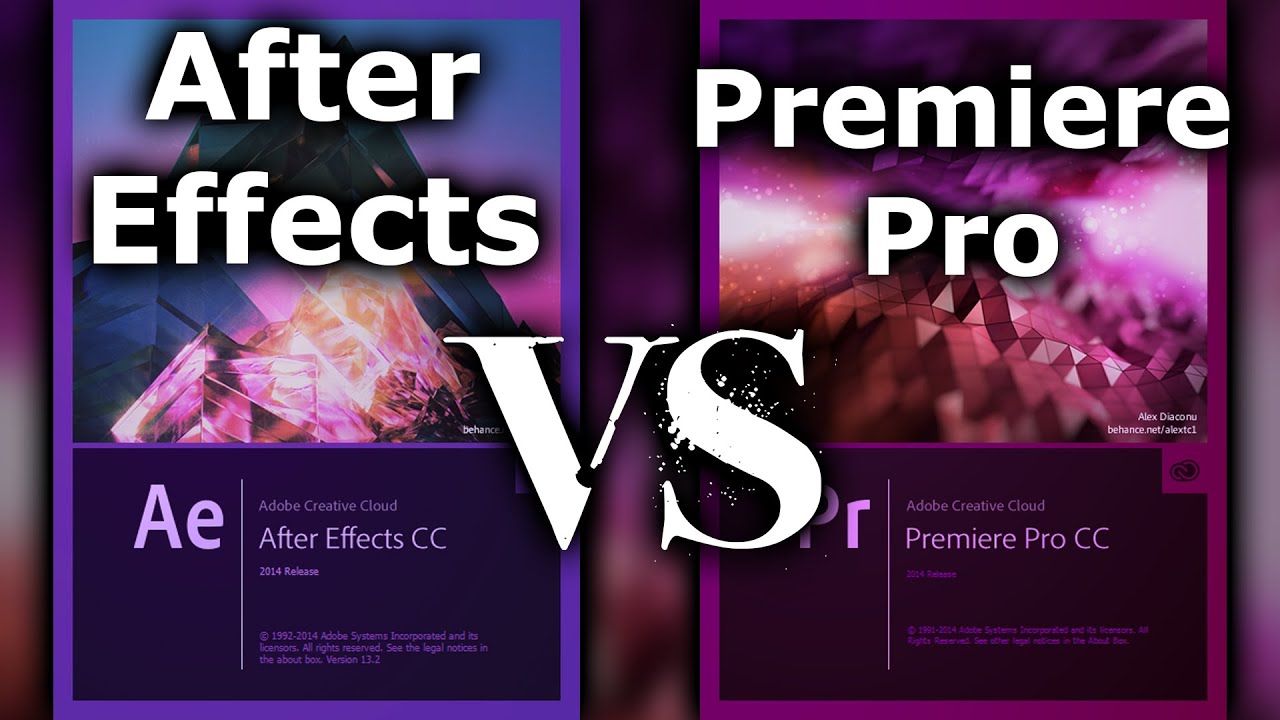 premiere vs after effects