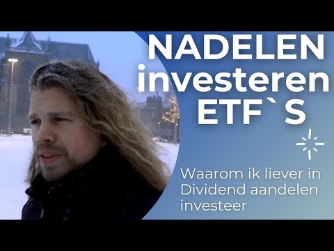 Waarom ik geen ETF koop - Nadelen van een ETF - #ETF #investeren #inkomen #passief #aandelen