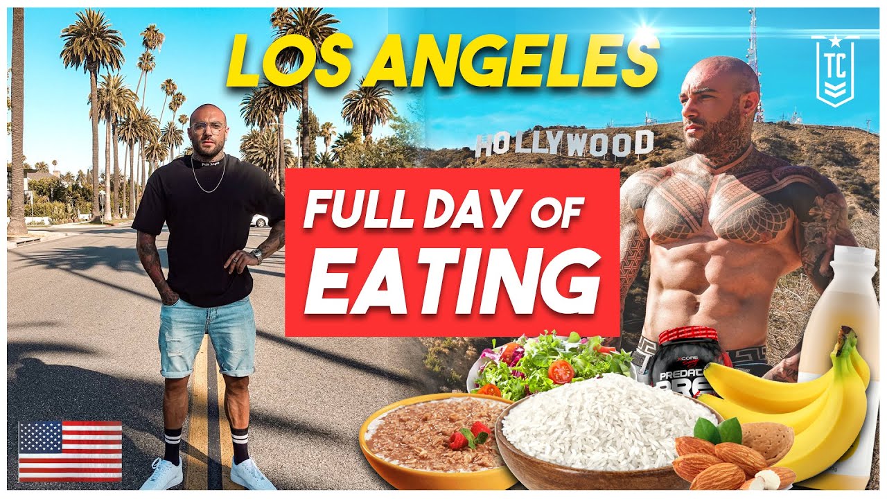 FULL DAY of EATING Los Angeles ▪ 24 h Tutti i pasti  + SGARRO Ep.4