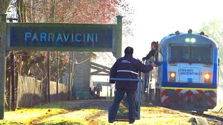 PALO STAFF en Vía Mar del Plata - Trenes 301, 302 y 303 Adela, Sevigne, Dolores, Parravicini, Maipú