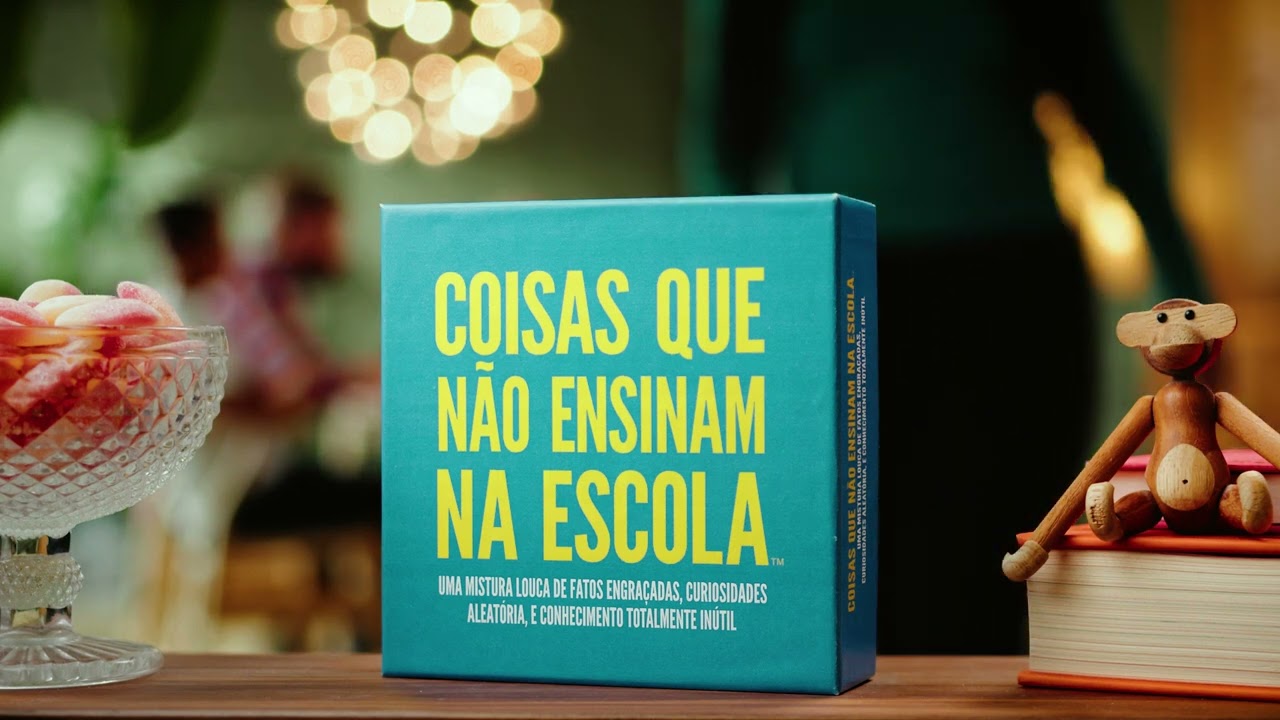 Coisas Que Não Ensinam Na Escola - Jogo de Cartas - Expresso Board