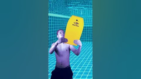 WHEN YOU FIND A SURFBOARD IN THE POOL