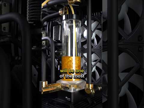 WATERCOOLED 🌊 BLACK & GOLD 🎩 | RTX 4090 & Intel i9-13900K ✅