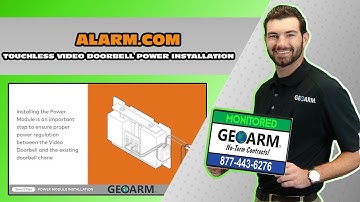 Alarm.com Touchless Video Doorbell Power Installation