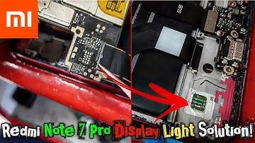 Redmi Note 7 Pro Display Light Problem Solution In Hindi | Redmi Mobile Phone Display Light Problem!