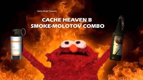 CS:GO Cache Molotov on Heaven B