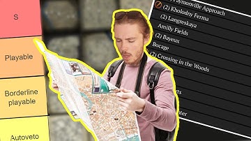 CoH2 1v1 Map Tierlist