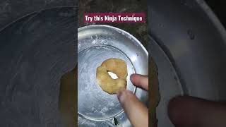 Ninja Technique to make Dahibara?? shorts homemade dahivada streetfood viral foodshorts